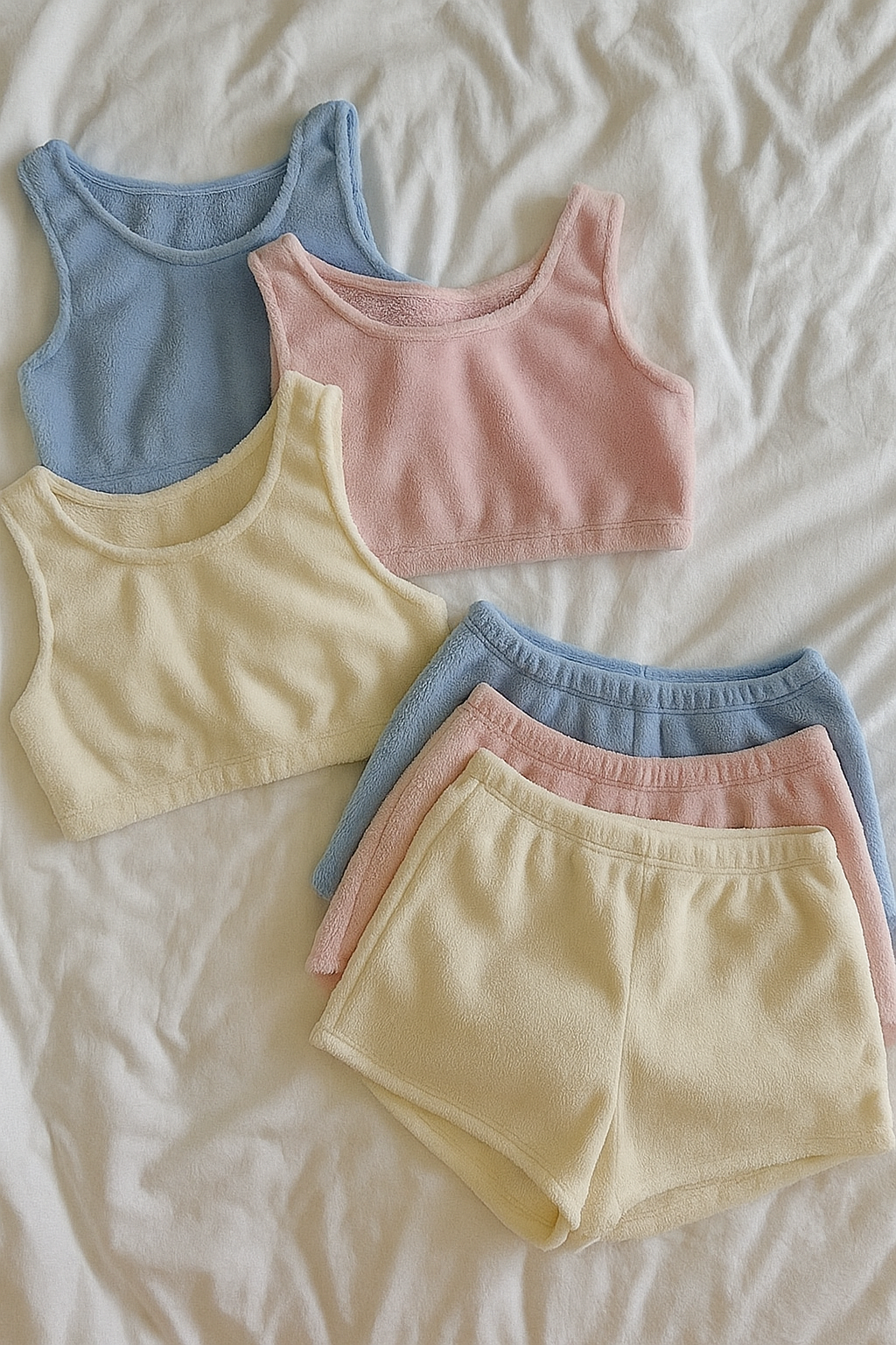 Pijamas Dama Short Top Extra Suaves.